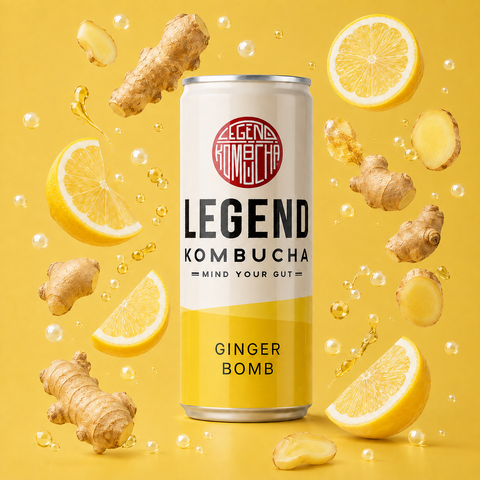 Kombucha Ginger Bomb Lattina