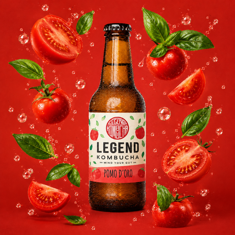 Kombucha Pomo D'Oro Bottiglia